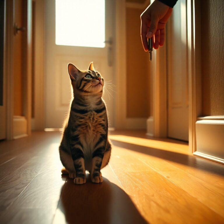 why-does-my-cat-wait-for-me-at-the-door-