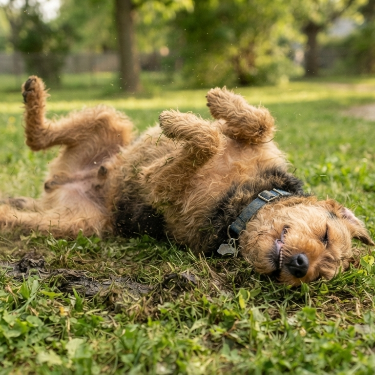 Dog-Roll-in-Smelly-Things-q