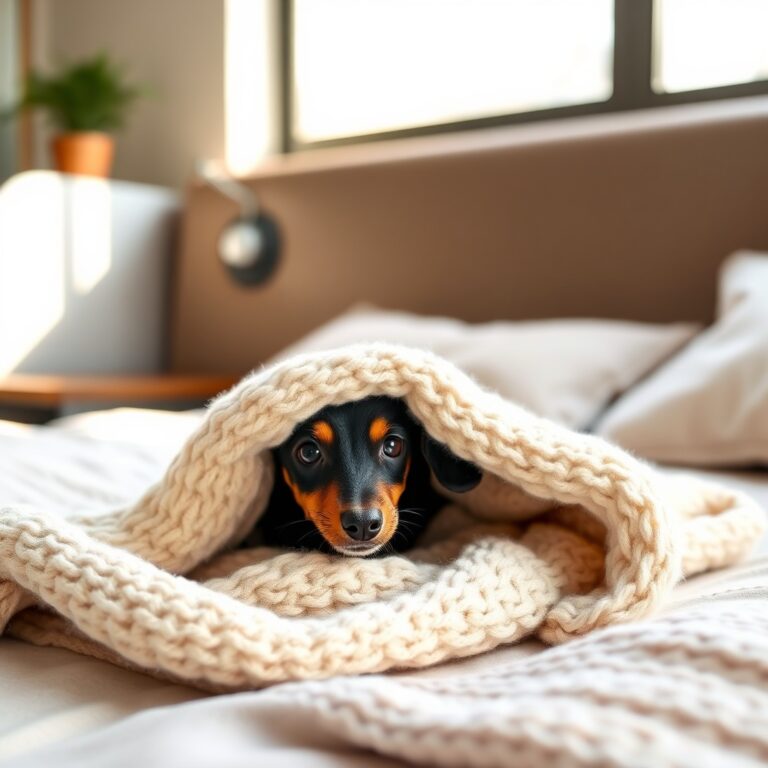 do-dogs-like-sleeping-under-blankets-safety-instincts