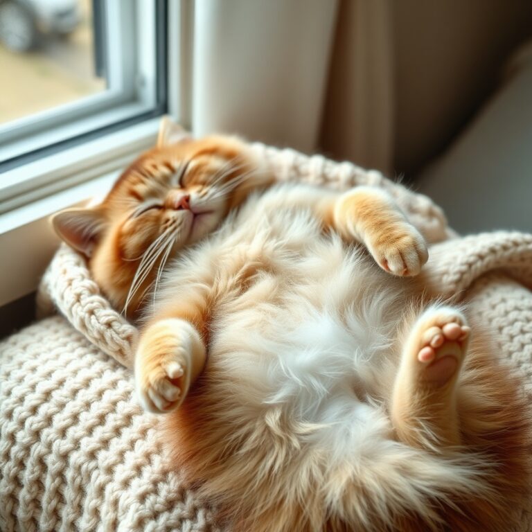 why-does-my-cat-sleep-on-its-back-with-its-belly-exposed-